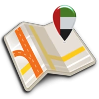 Map of UAE offline